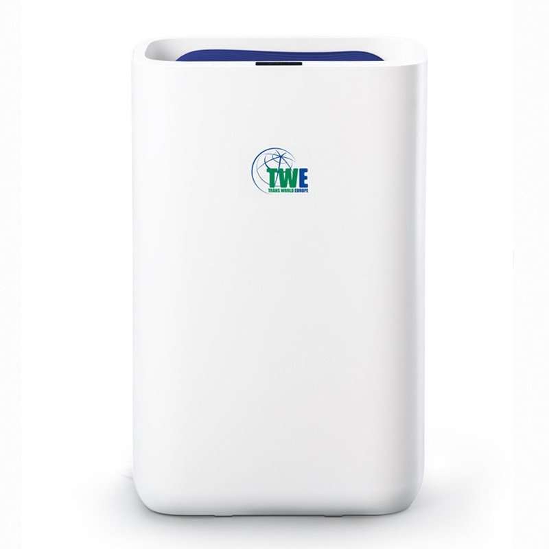 Обезвлажнител TWE Alpha Q13; 13 L/d; 145 W енерго-спестяващ; супер тих 35 dB режим сън; 2 скорости; 2,3 L резервоар; авто-рестарт; таймер 24 h