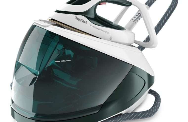 Парен генератор Tefal Pro Express Eco GV9E21, 2200W, 140g/min, 1.8L, бял