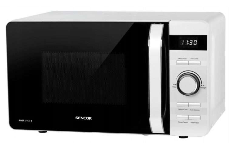 Микровълнова фурна Sencor SMW5517WH, 17л, 800W, бяла, 45.1×25.6×35.4см