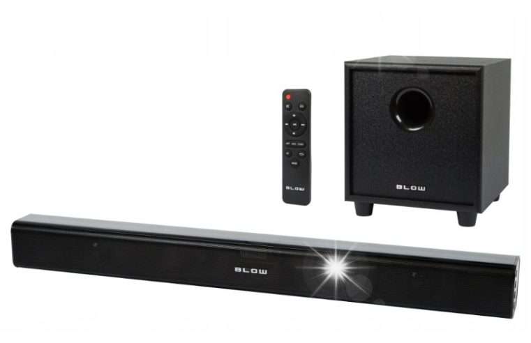 Саундбар BLOW 4.1 със субуфер, Bluetooth 5.3, 120W, 600x60x60mm, комплект
