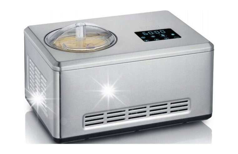 Машина за сладолед Severin EZ 7406, 2L, инокс, 180W, 2 в 1, дигитална