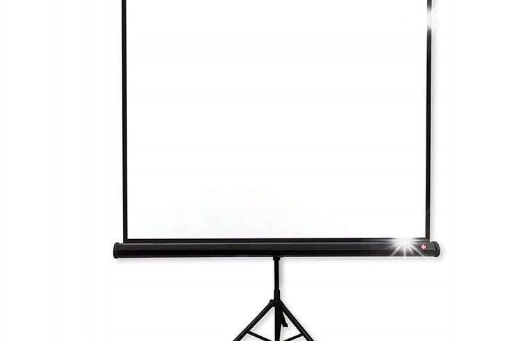 Прожекционен екран Avtek Tripod PRO 200, 200×200см, черен, мобилен