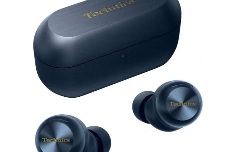 Слушалки за поставяне в ушите Technics EAH-AZ100E-A ANC, сини, 21x26x25mm