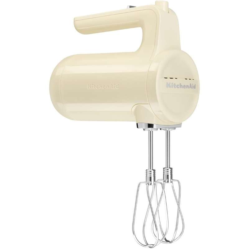 Ръчен миксер KitchenAid 5KHMB732EAC, Безкабелен, 7 скорости, almond cream