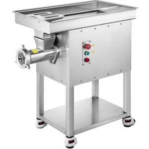 Месомелачка VEVOR, 22 lbs/min, 2200W, неръждаема стомана, 880x495x920mm