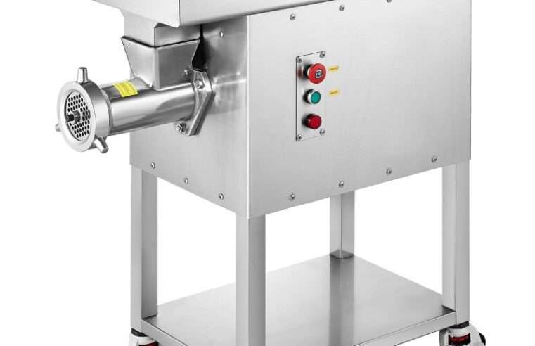 Месомелачка VEVOR, 22 lbs/min, 2200W, неръждаема стомана, 880x495x920mm
