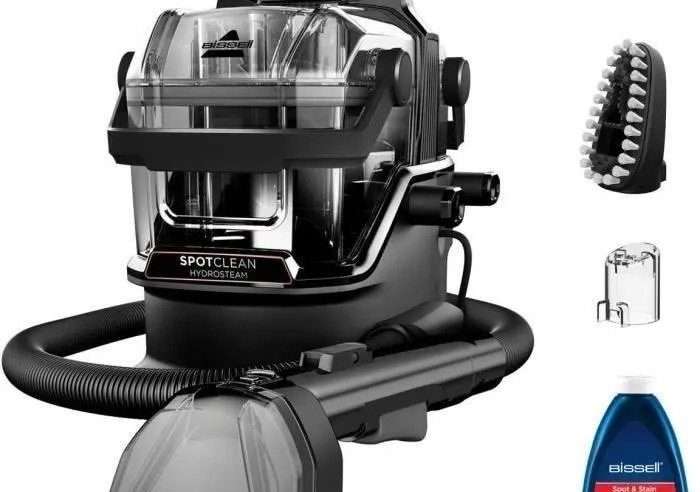 Парочистачка Bissell SpotClean HydroSteam Select, 1000 W, 4,5 м, 3 режима на почистване