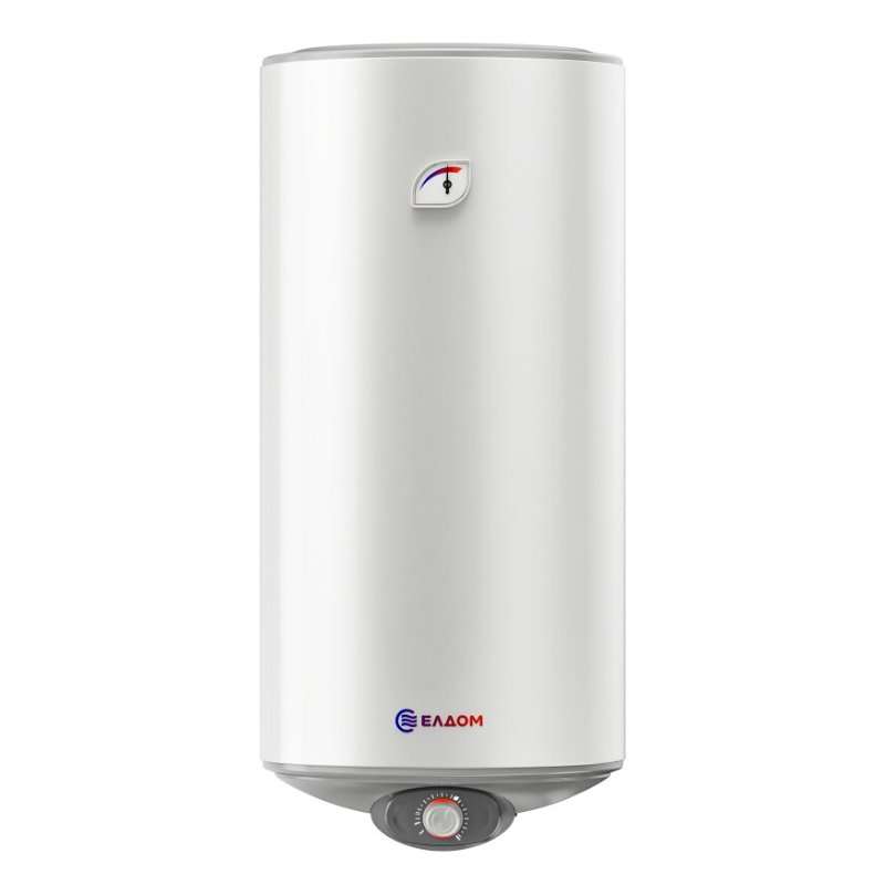 Вертикален бойлер ЕЛДОМ WVF10046QC, 100л. 2 kW, сух керамичен нагревател, емайлиран водосъдържател