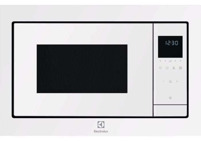 Микровълнова фурна Electrolux EMS4253TBW, 23 литра, Мощност на микровълните 900W, Мощност на грила 1000W, Дигитален контрол, Таймер, Бял