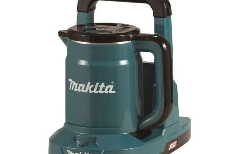 Кана за гореща вода Makita XGT 40V, 0.8L, 233x322x307mm, черна