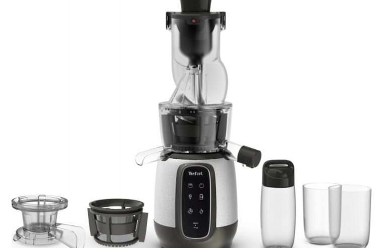Сокоизстисквачка за плодове и зеленчуци Tefal Ultra Juice Digit ZC605D, 4 програми, 85мм, 200W, комплект с филтър за сладолед и контейнер за сок