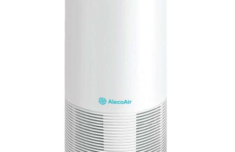 Пречиствател за въздух AlecoAir P40 SMART, Wi-Fi филтър TRUE HEPA и активен въглен, функция йонизация, UV лампа