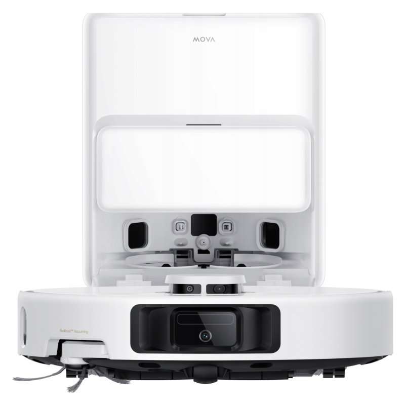 Робот прахосмукачка-моп Mova P50 Ultra, 19000 Pa, бял, 35x35x9.8см