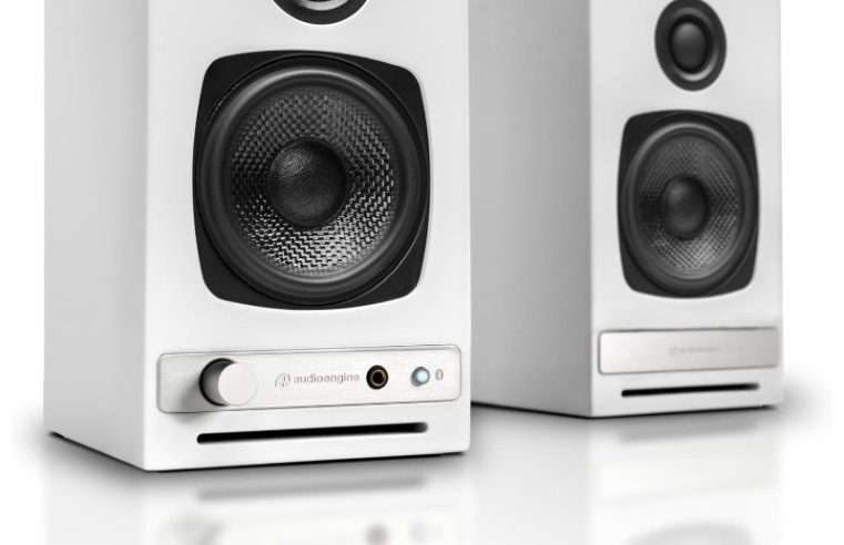 Безжични тонколони Audioengine HD3, 60W, Bluetooth, Бял, DAC 24-bit