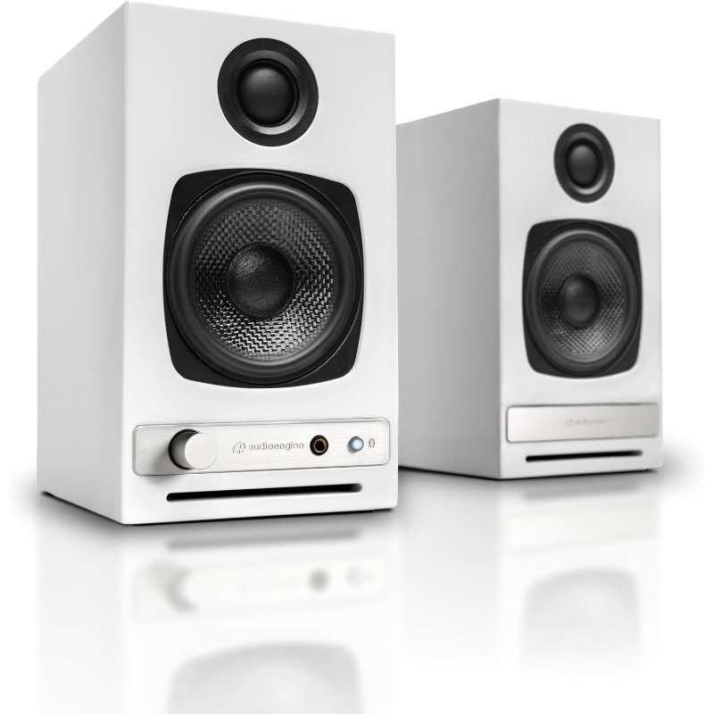 Безжични тонколони Audioengine HD3, 60W, Bluetooth, Бял, DAC 24-bit