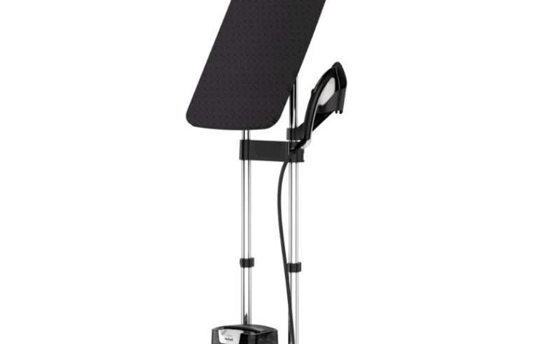 Система за гладене Tefal Ixeo+ черна 168×39,8×41см 2980W със стойка и четка