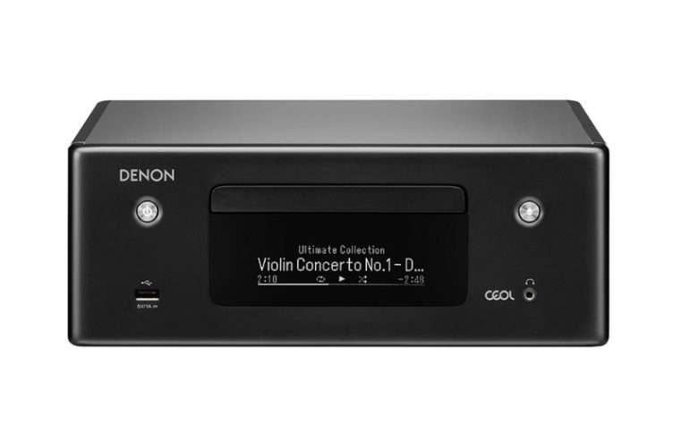 Аудио система Denon Ceol N10, CD, безжична, черна
