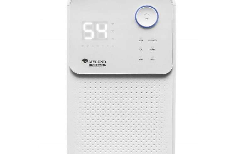 Изсушител MYCOND Yugo Smart 16, 16л/24ч, Wi-Fi, функция таймер, бял, 25-30м²
