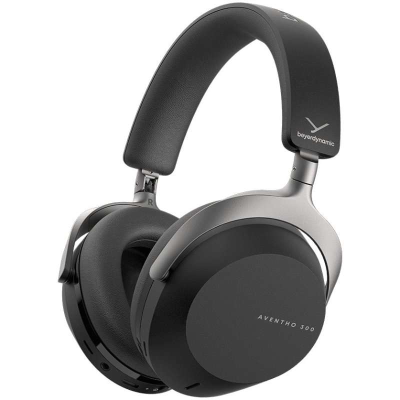 Слушалки Over-Ear Beyerdynamic Aventho 300, Bluetooth, STELLAR.45, Dolby Atmos Spatial Audio, ANC, Автономност 50 часа, Black