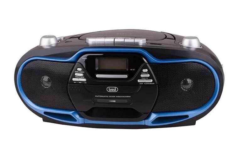Радио касетофон Trevi CMP574, CD, USB, касета, 20W, черен