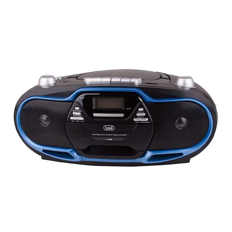 Радио касетофон Trevi CMP574, CD, USB, касета, 20W, черен
