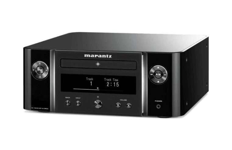 Стерео комплект Marantz Melody X M-CR612 черен, Monitor Audio Monitor 100 бял, 280x303x111mm, 310x201x298mm
