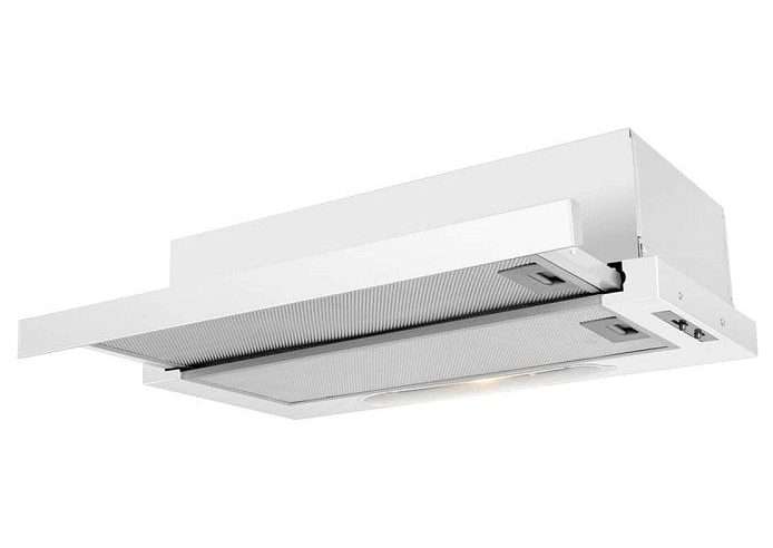 Вграден абсорбатор Guzzanti GSL 60, 2 мотора, 3 скорости, бял, 60x31x17.3см
