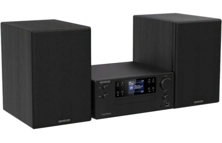 Аудио система Kenwood M-9500S, Bluetooth, DAB+, черна, 260x116x260мм