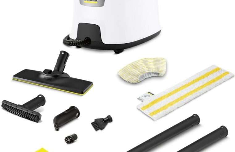 Парочистачка Karcher SC 4 Deluxe, 1.513-460.0, 2000W, 3.5 бара, Загряване за 4 мин, Бял/Черен