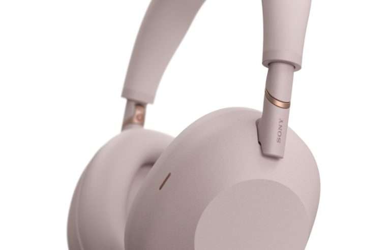 Слушалки Over the Ear Sony WH-1000XM6P, Wireless, Bluetooth, Hi-Res Audio, Noise cancelling, Автономност до 30 часа, Микрофон, Alexa и Google Assistant, Сгъваем дизайн, Розов