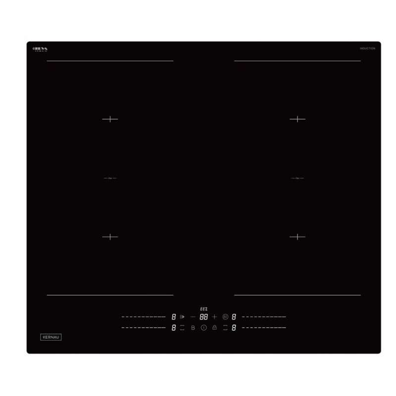Индукционен плот Kernau KIH 6429-4B, 7.2kW, черен, 59x52x5.8см