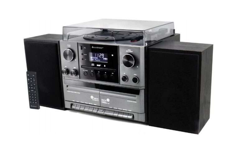Аудио система Soundmaster MCD5600SW, Bluetooth, DAB+/FM, черна, 32×32.5×29.5см