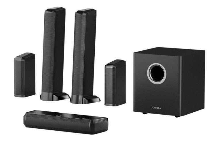 Саундбар 9.1 Ultimea Apollo S90 със субуфер и 2 сателита, Bluetooth 5.3, включено дистанционно управление, черен