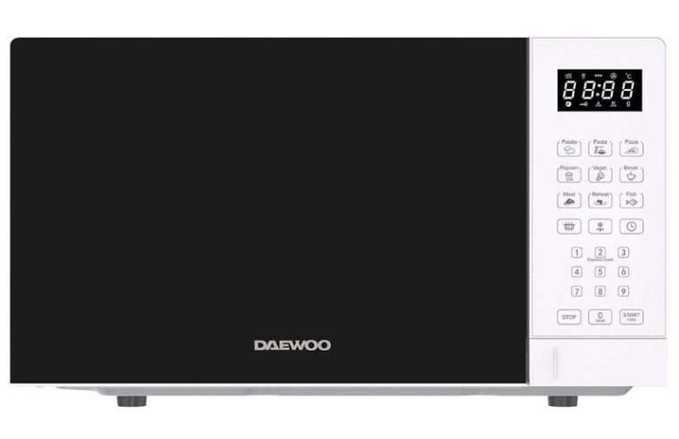 Микровълнова фурна Daewoo MD-FA202GS-EU 700W, 20L, грил, бяла, 35.3×45.6×26.4см