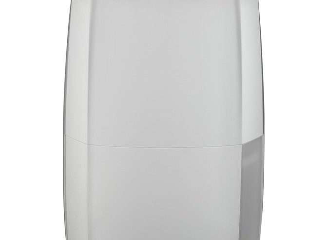 Влагоабсорбатор De’Longhi DDSX220, 20 л/24 ч, Резервоар 5 л, Bio Silver Tech, Срещу замръзване, Индикатор за нивото на водата, Функция за сушене на дрехи, Бял