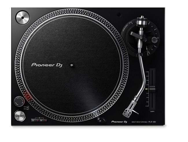 Грамофон PIONEER DJ, PLX-500-K, Ръчен, Черен