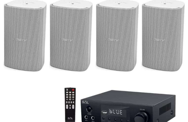 Високоговорителна система, Bose Freespace FS2-SE-bluetooth, Бял, 4 тонколони за вътрешен и външен звук