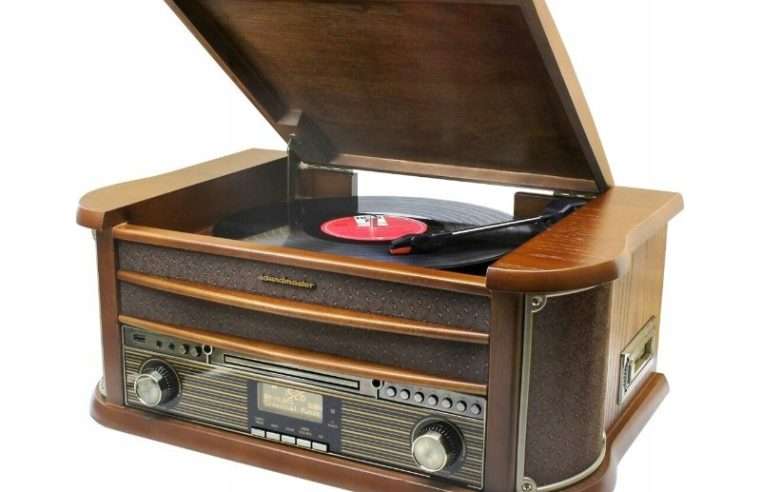 Музикален център Soundmaster NR565, ретро, Bluetooth, DAB+ CD USB, 50.5×34.5x22cm