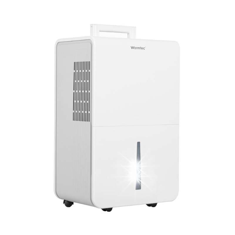 Обезвлажнител Warmtec ODT-50N, 50л/24ч, 72м², 6,5л, 38,3x61x28см