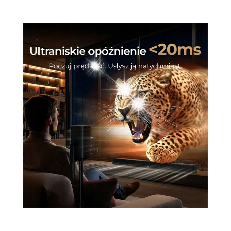 Саундбар Ultimea Skywave X40 комплект 5.1.2 черен Bluetooth 5.4