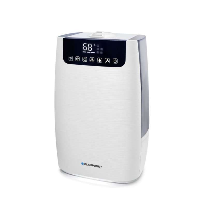 Овлажнител и пречиствател за въздух Blaupunkt AHS802, HEPA UV, сребристо-черен, 24x17x37 см