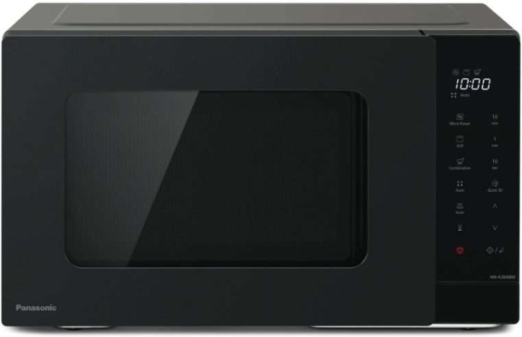 Микровълнова фурна Panasonic NN-K36NBMEPG, 24 л, 900 W, Грил, Дигитална, Сензорен панел, Черен