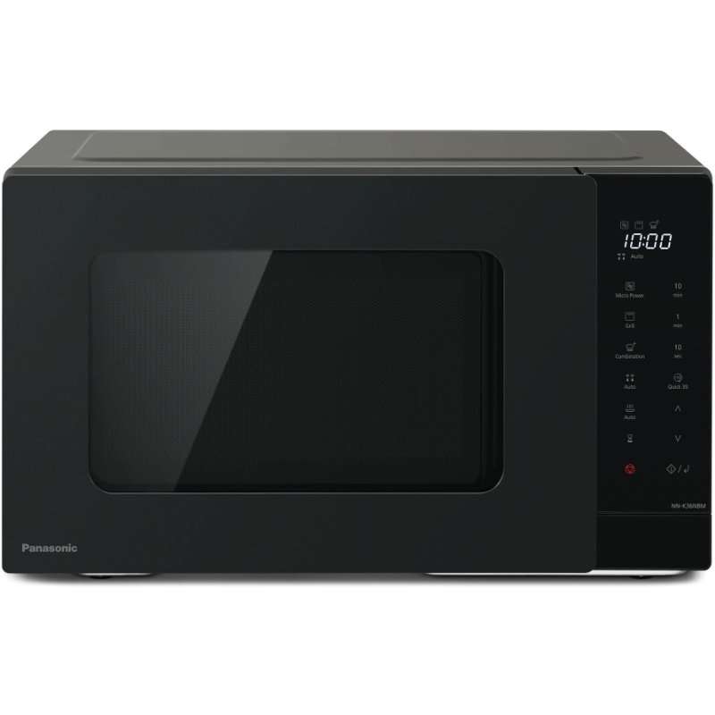 Микровълнова фурна Panasonic NN-K36NBMEPG, 24 л, 900 W, Грил, Дигитална, Сензорен панел, Черен