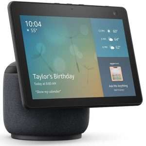 Смарт тонколона Amazon Echo Show 10 (3rd Gen), 10,1" Touchscreen, 13 MP камера, Bluetooth, Wi-Fi, Черен