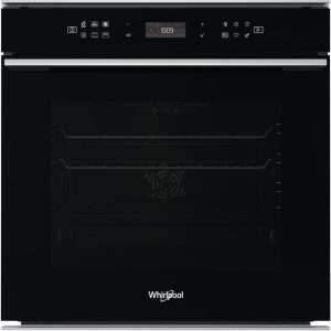 Фурна за вгражане Whirlpool W7OM44S1PBL, Електрическа, Мултифункционална, Функция Grill, Таймер, Дисплей, Технология 6th