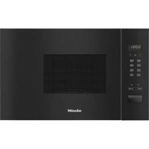 Микровълнова фурна за вграждане Miele M 2230 SC, 800W, 17 л, Черен