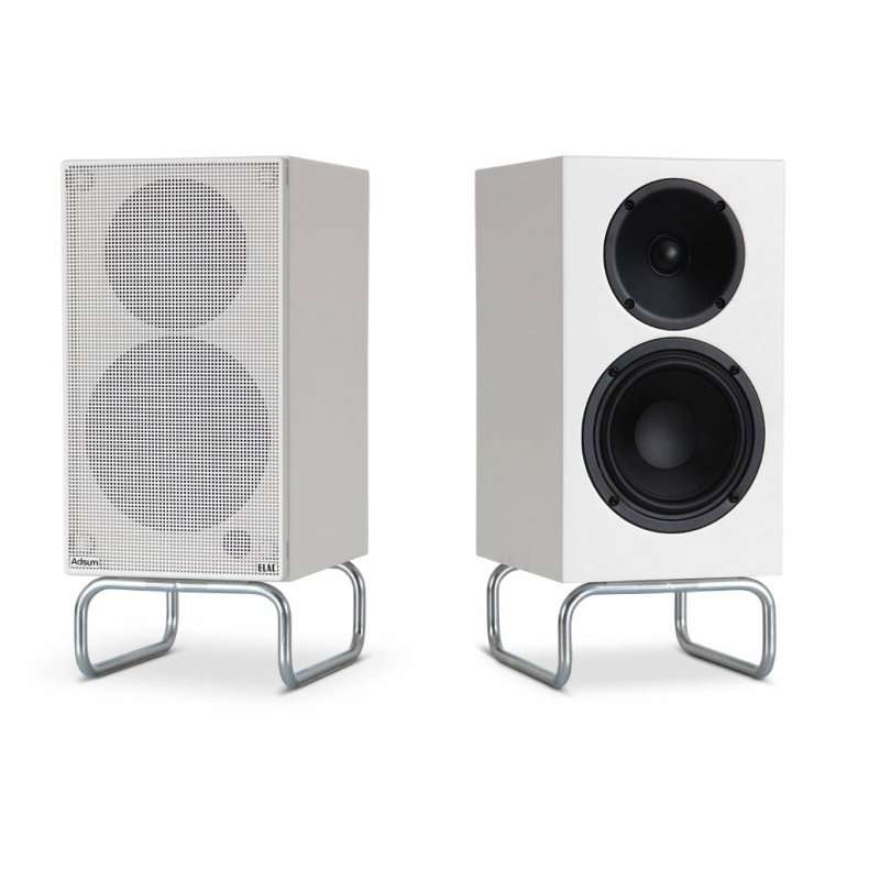 Комплект от 2 активни колони ELAC Debut ConneX DCB41, HDMI ARC, Phono, USB, Адсум Уайт