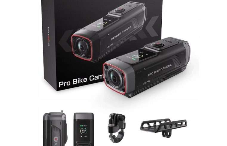 Спортна камера AKEEYO 730Pro 4K стабилизация GPS черна 186g