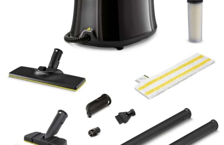 Многофункционална парочистачка Karcher SC 3 Deluxe Anniversary Edition 1.513-436.0, 1900 W, 3.5 бара, Нагряване 0.5 мин, 1 л резервоар, Черен