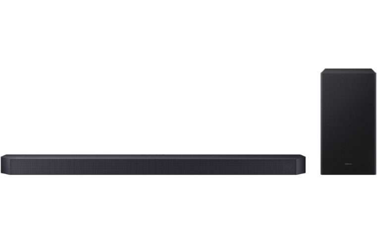 Саундбар Samsung HW-Q600F, 380W, Bluetooth, Subwoofer wireless, Dolby Atmos, HDMI eARC, Титаново черен